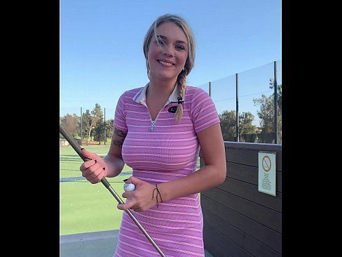 Black dick fuck blonde girl golf