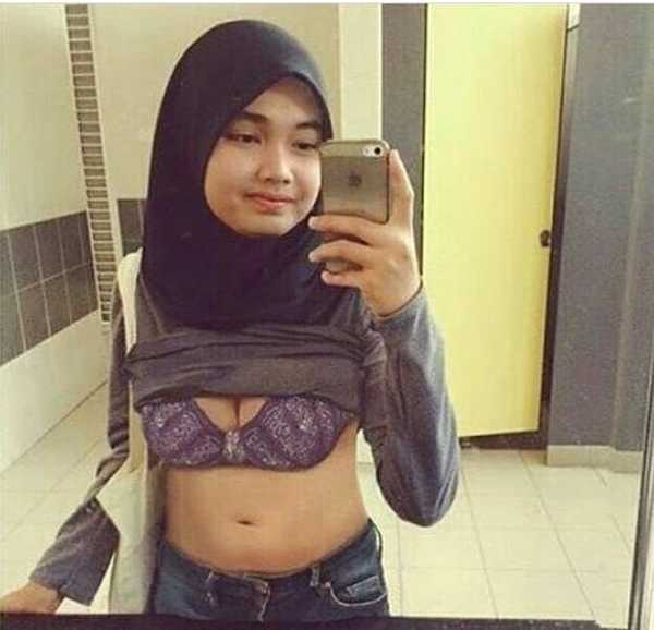 best of Girl naked hijab