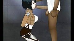 best of Mikasa ackerman titan femdom attack