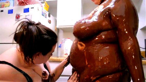 best of Squirting chocolate syrup bbws