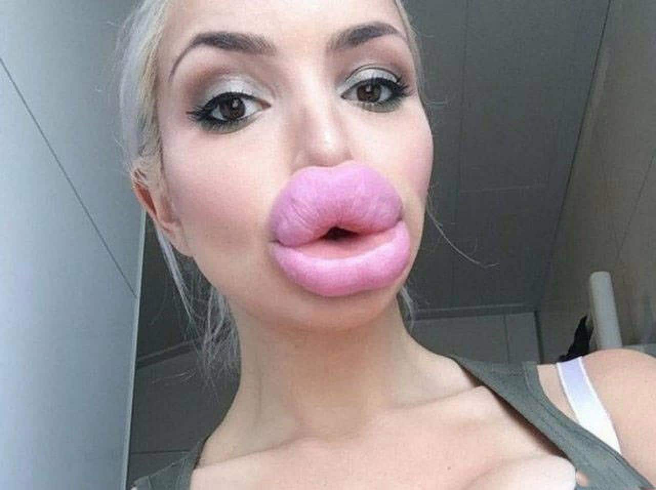 best of Blowjob fake plastic lips