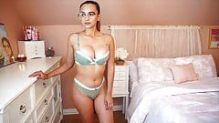 Combat reccomend sexy slut trying lingerie