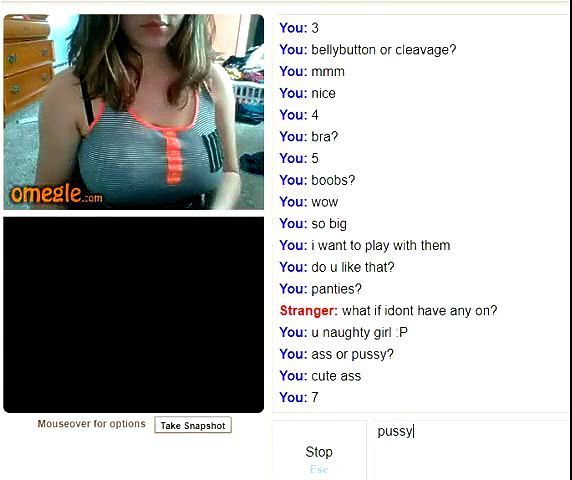 Tits omegle girl with