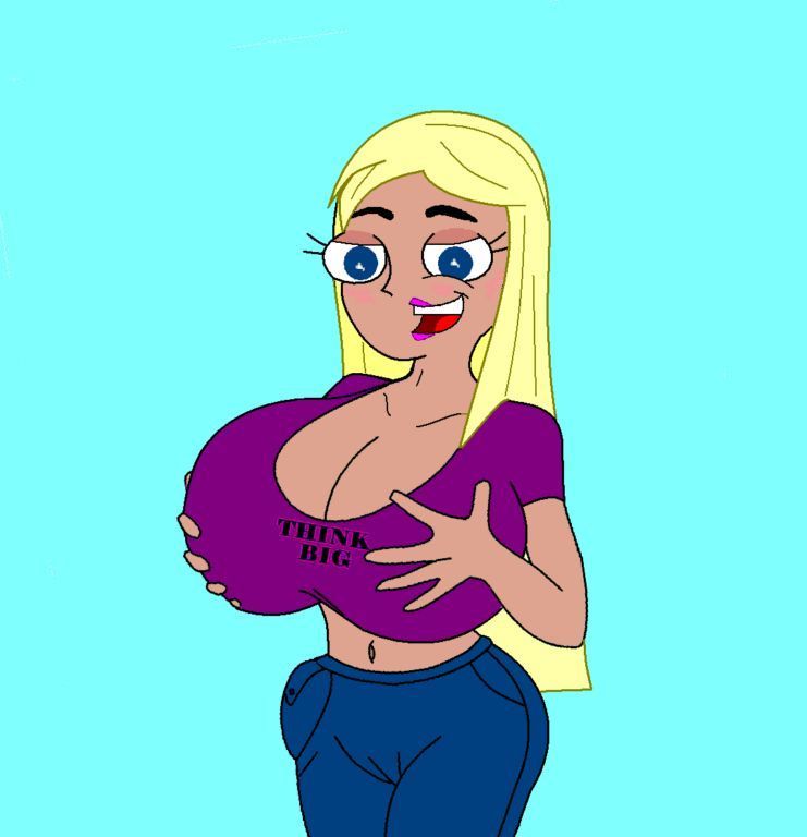 Big tits cartoon