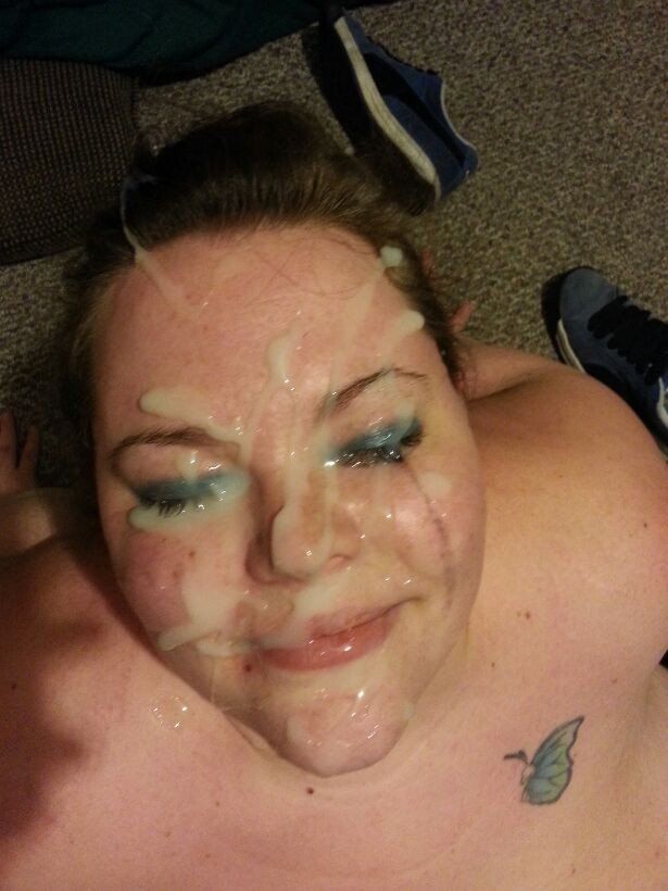 best of Facial Chubby mom gets cum