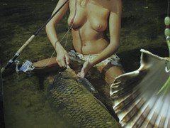 Girl fish sex