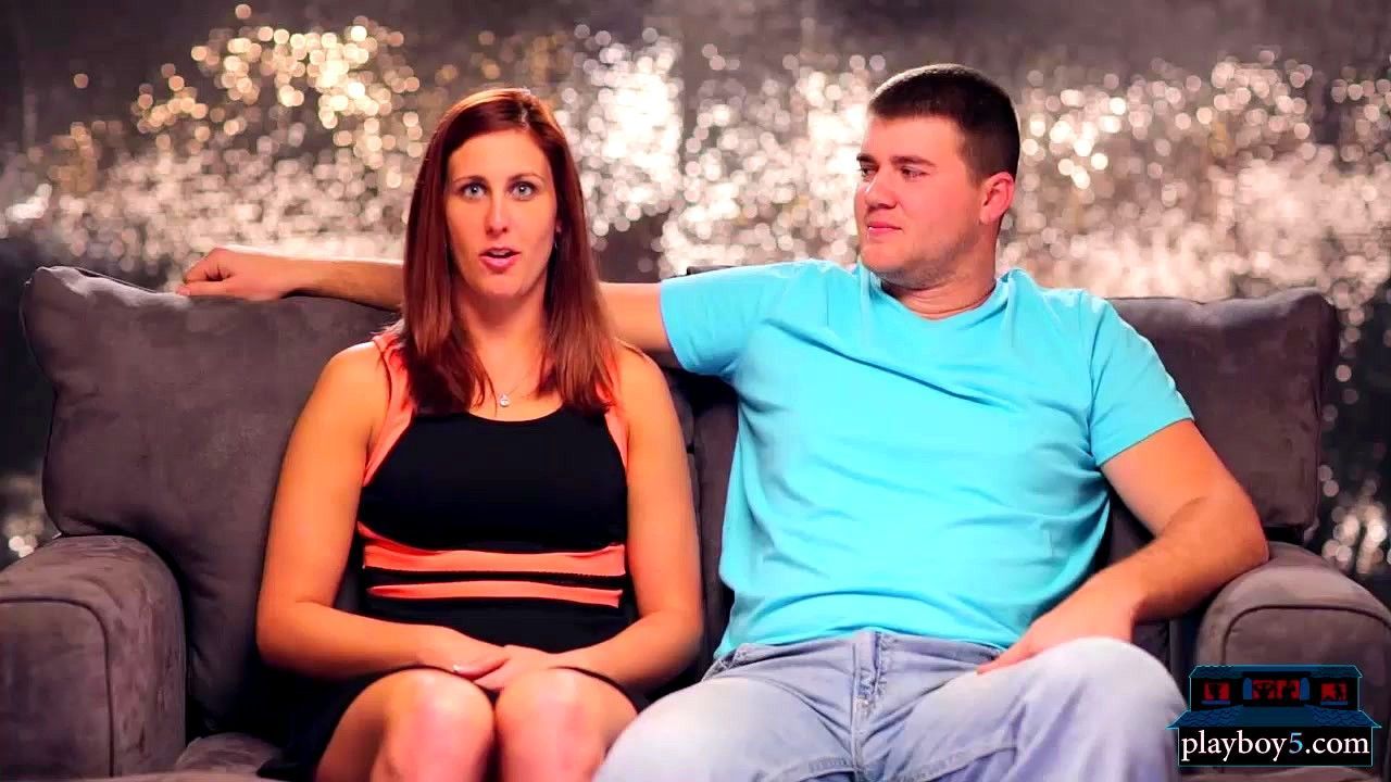 Couple looking threesome woman