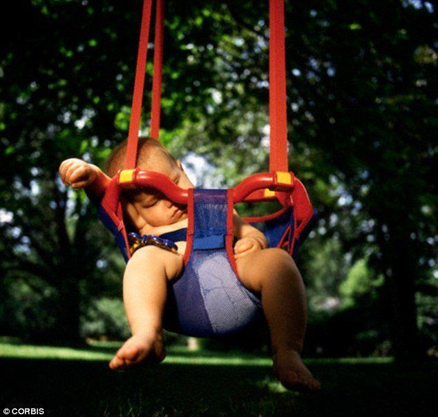 best of Young sons swinging On her