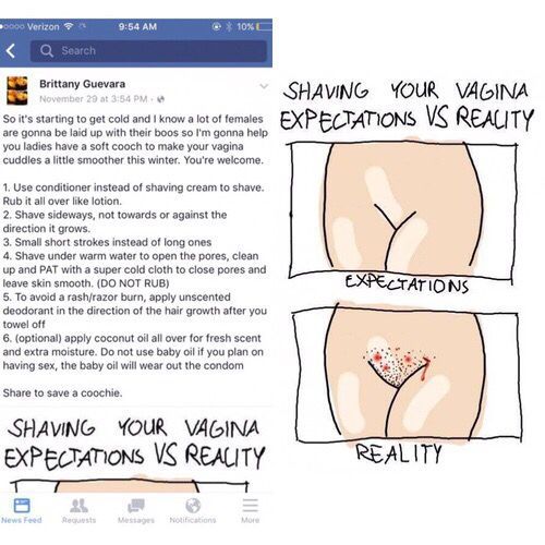 Venus reccomend Vagina shaven clean off