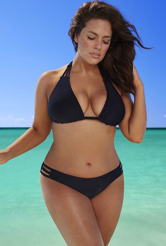 Bikini model plus size