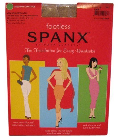 Twinkle T. reccomend Spanx footless body shaping pantyhose