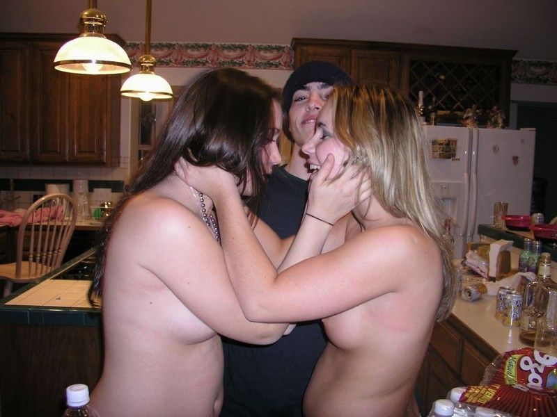 Wife naked at party