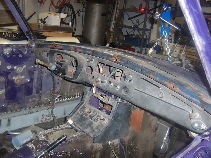Fitting a later dash in midget