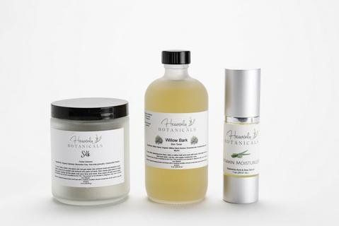 Hubble reccomend Vitamin facial cleanser with willow bark