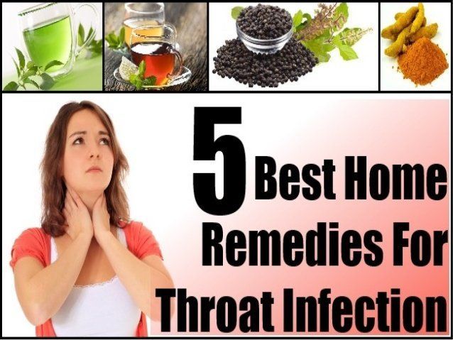 Home remedy throat infection