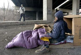 Homeless man blowjob