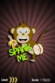 Monkey will spank