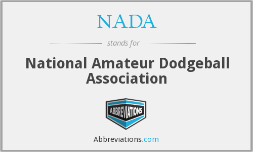 National amateur dodgeball assciation