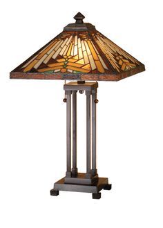 Asian style lighted table