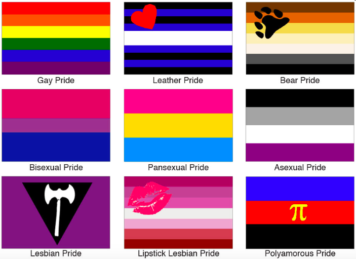 Dark bisexual pride
