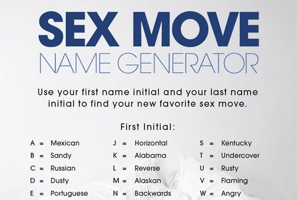 Weird sex position names