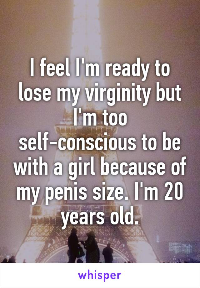 Losing virginity not in a relationship