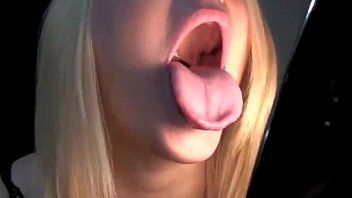 Long tongue slut