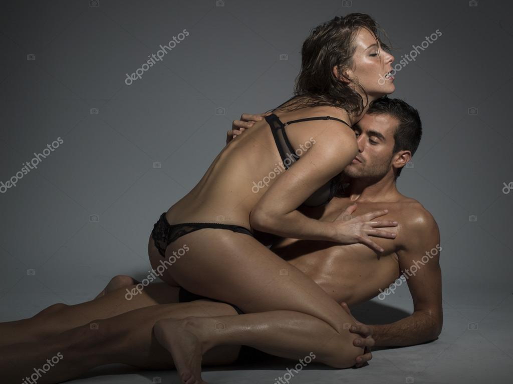 Erotic woman having sex