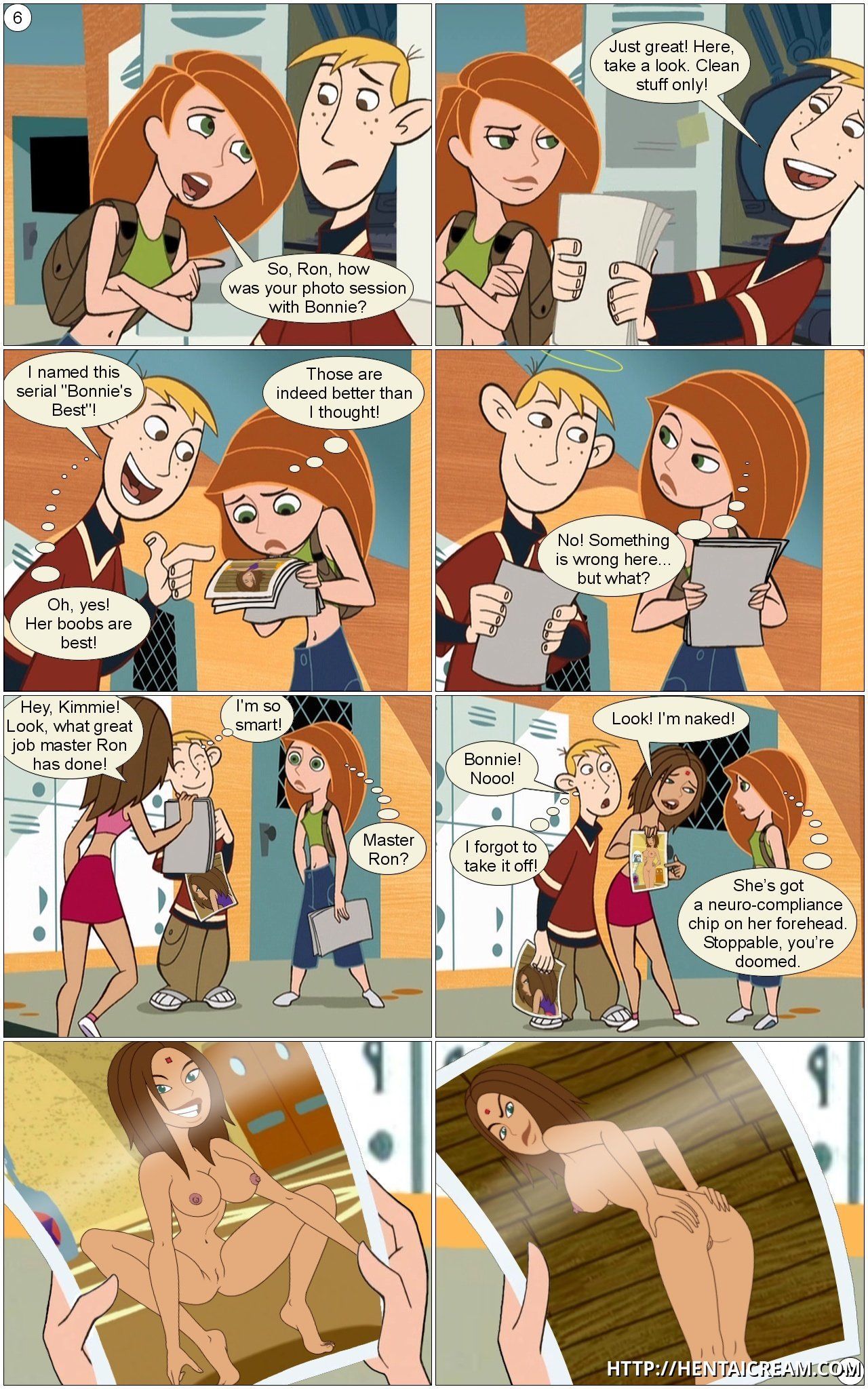 Kim possible and ron having sex