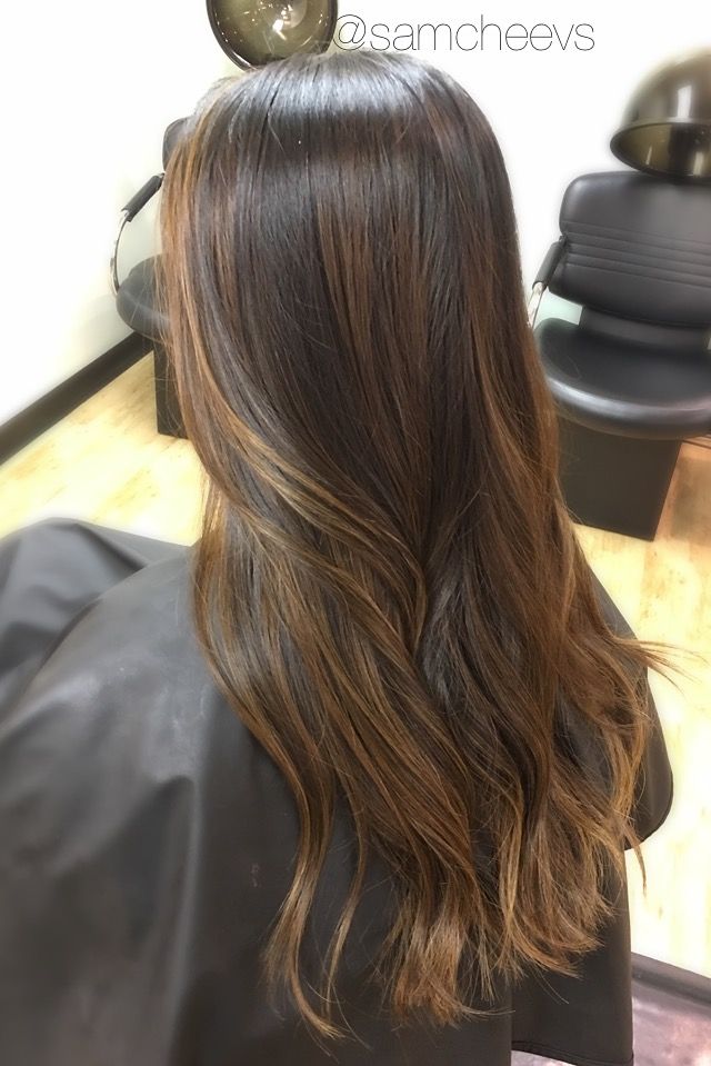 Asian hair highlights