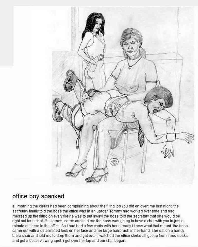 Femdom family drawing story