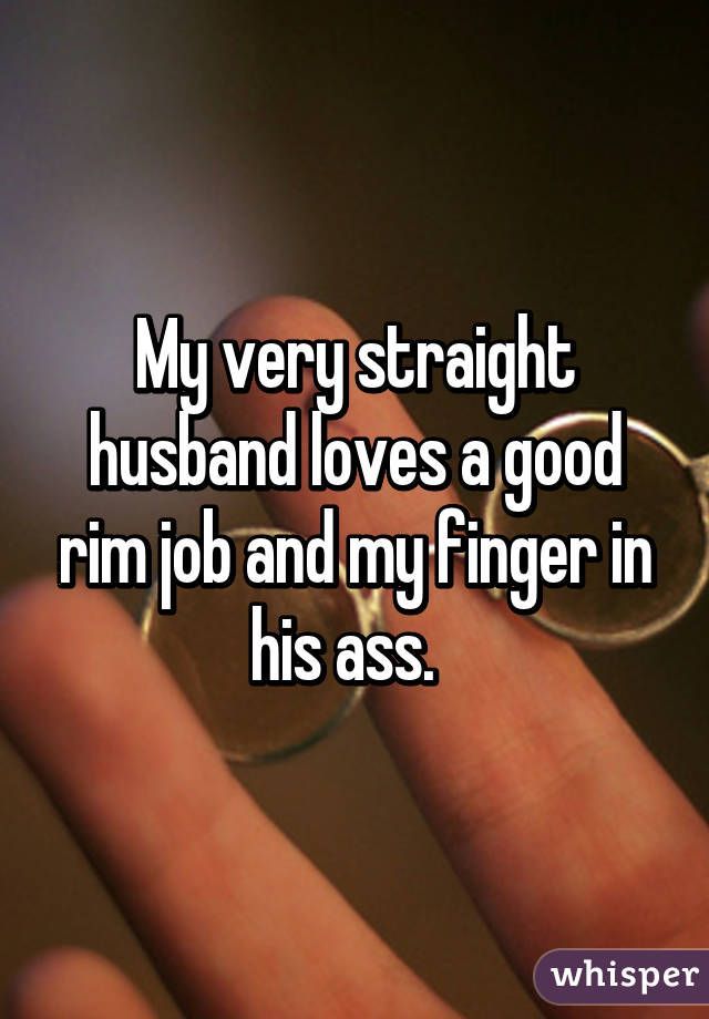 best of My husbands asshole Finger