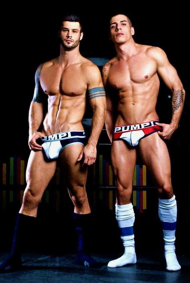 Gay mates swapping underpants