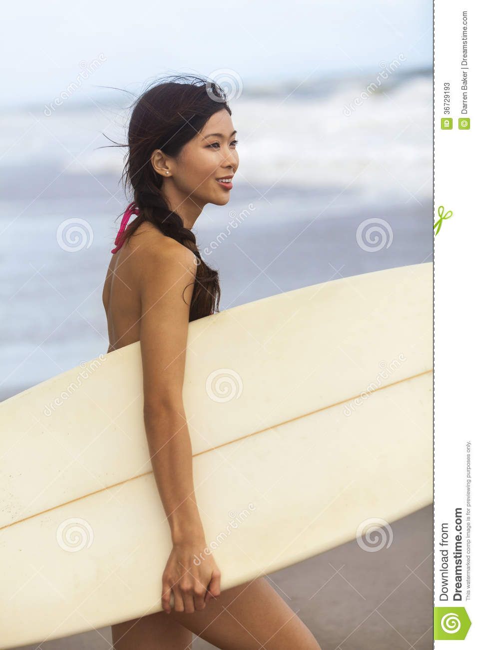 Asian girl hawaii  pic