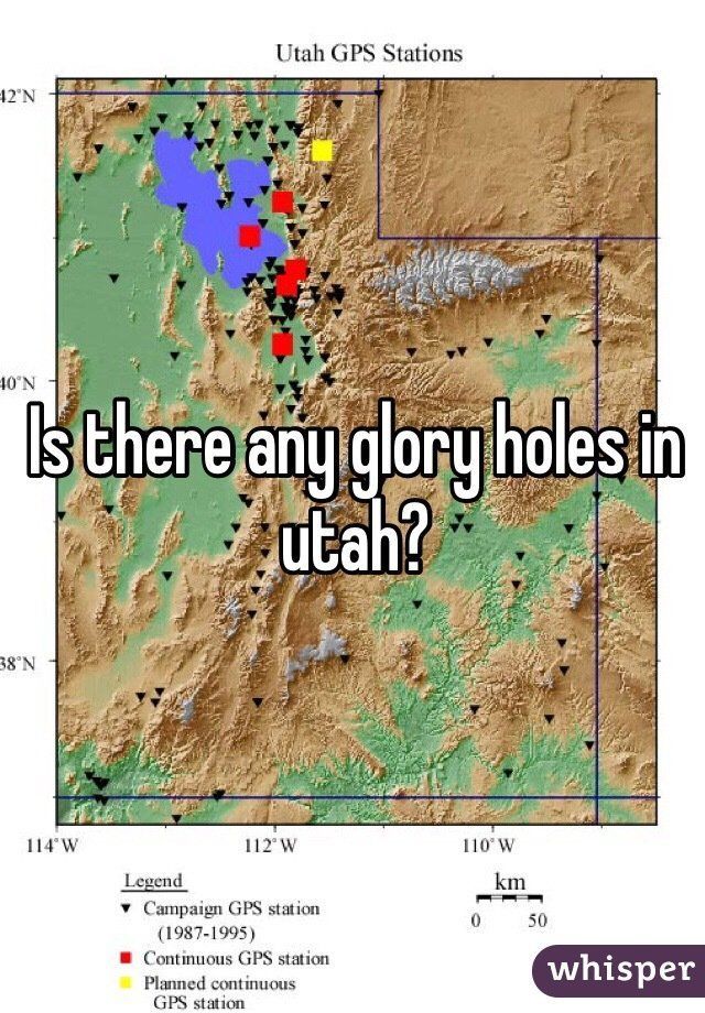 best of Are glory holes there Where