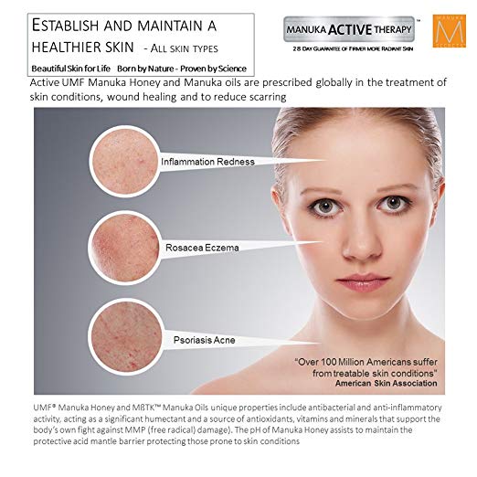 Quirk reccomend Active healing manuka facial