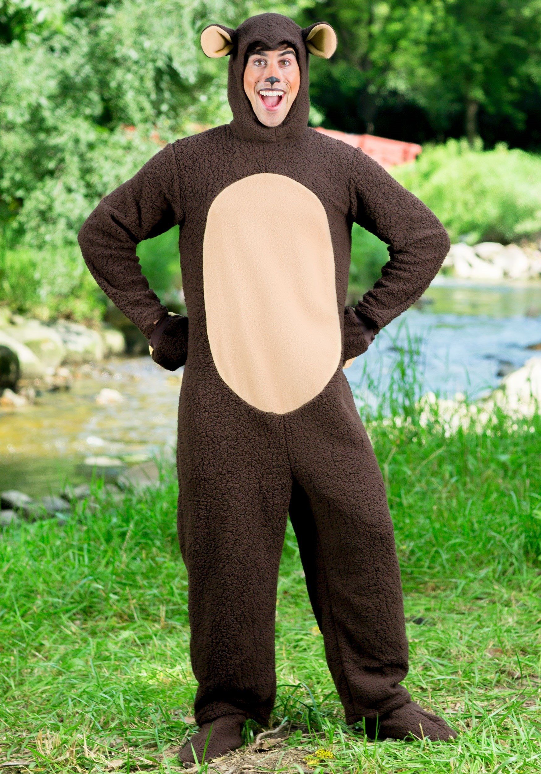 Adult bear costume teddy