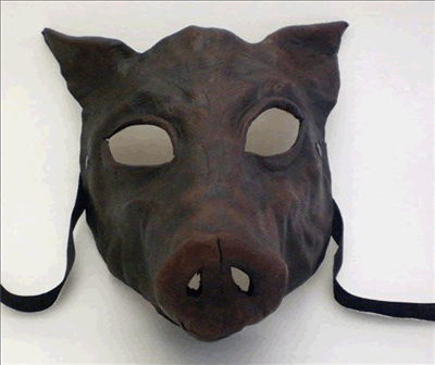 Bdsm pig mask