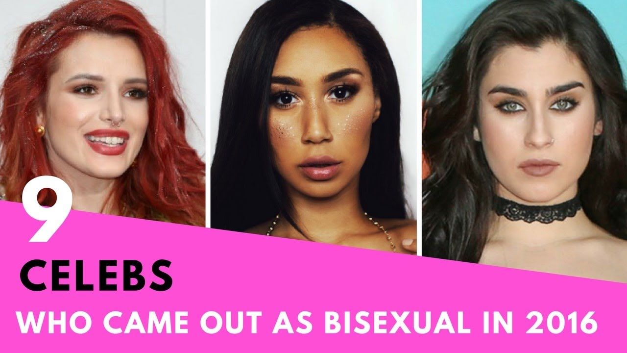 Bisexual actresses and actors