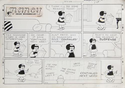 Comic strip by ernie bushmiller