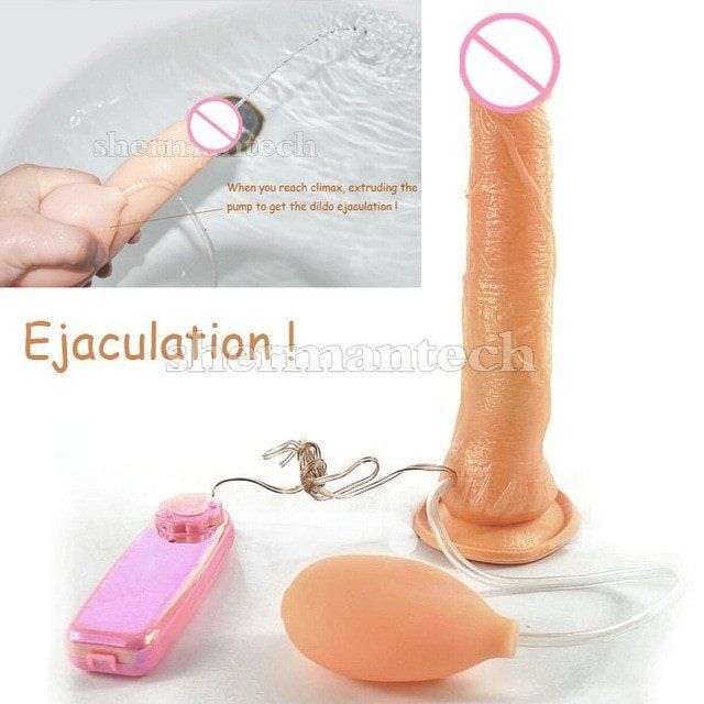 Ejaculating dildo sperm