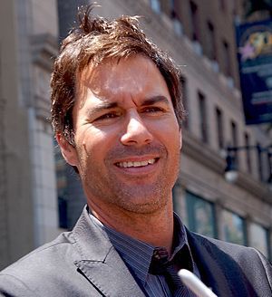 Eric mccormack shaved head