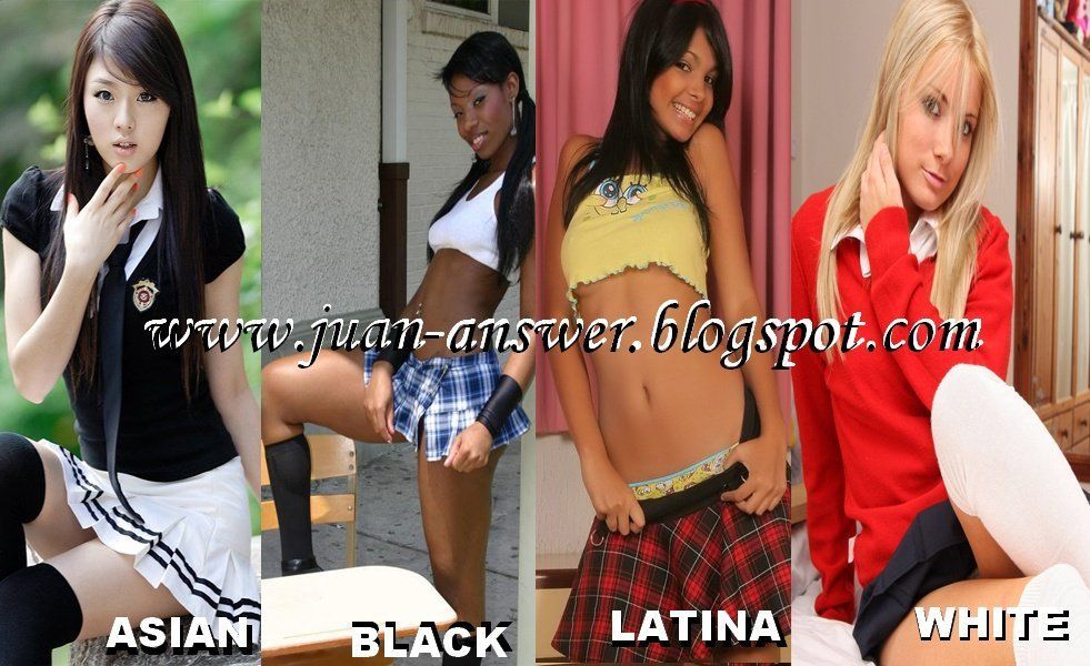 Black asian latina girls