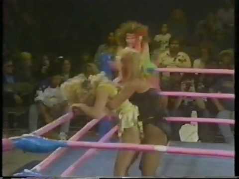 Female strip wrestling