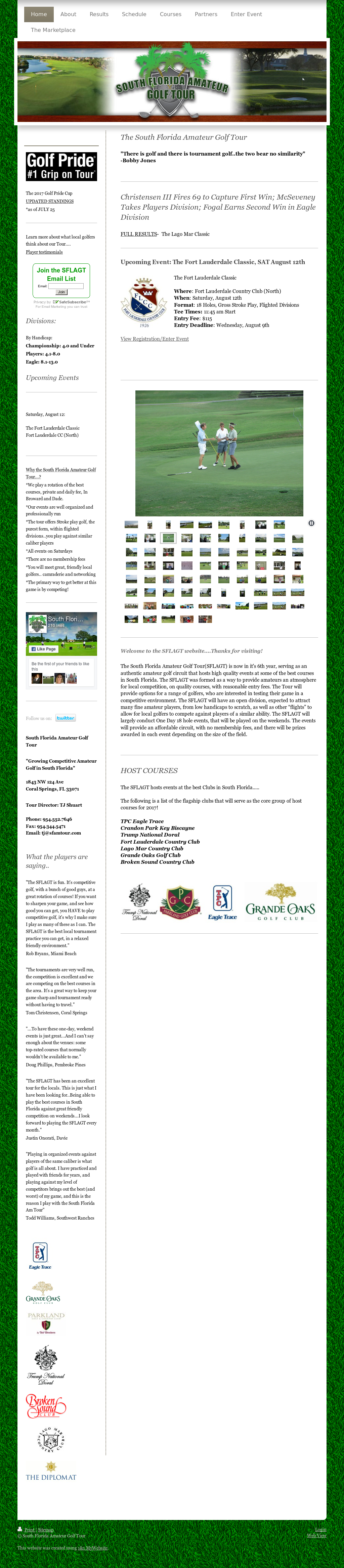 best of Amateur tours Florida golf