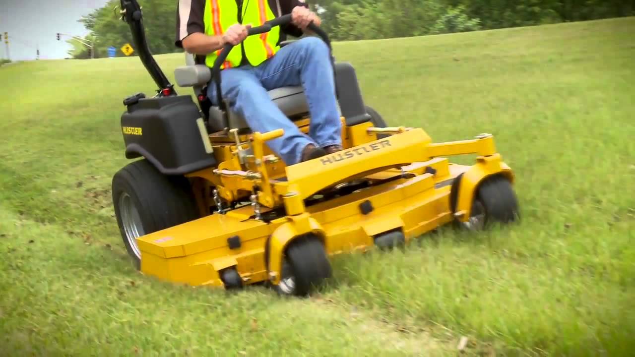 Hustler riding lawn mower