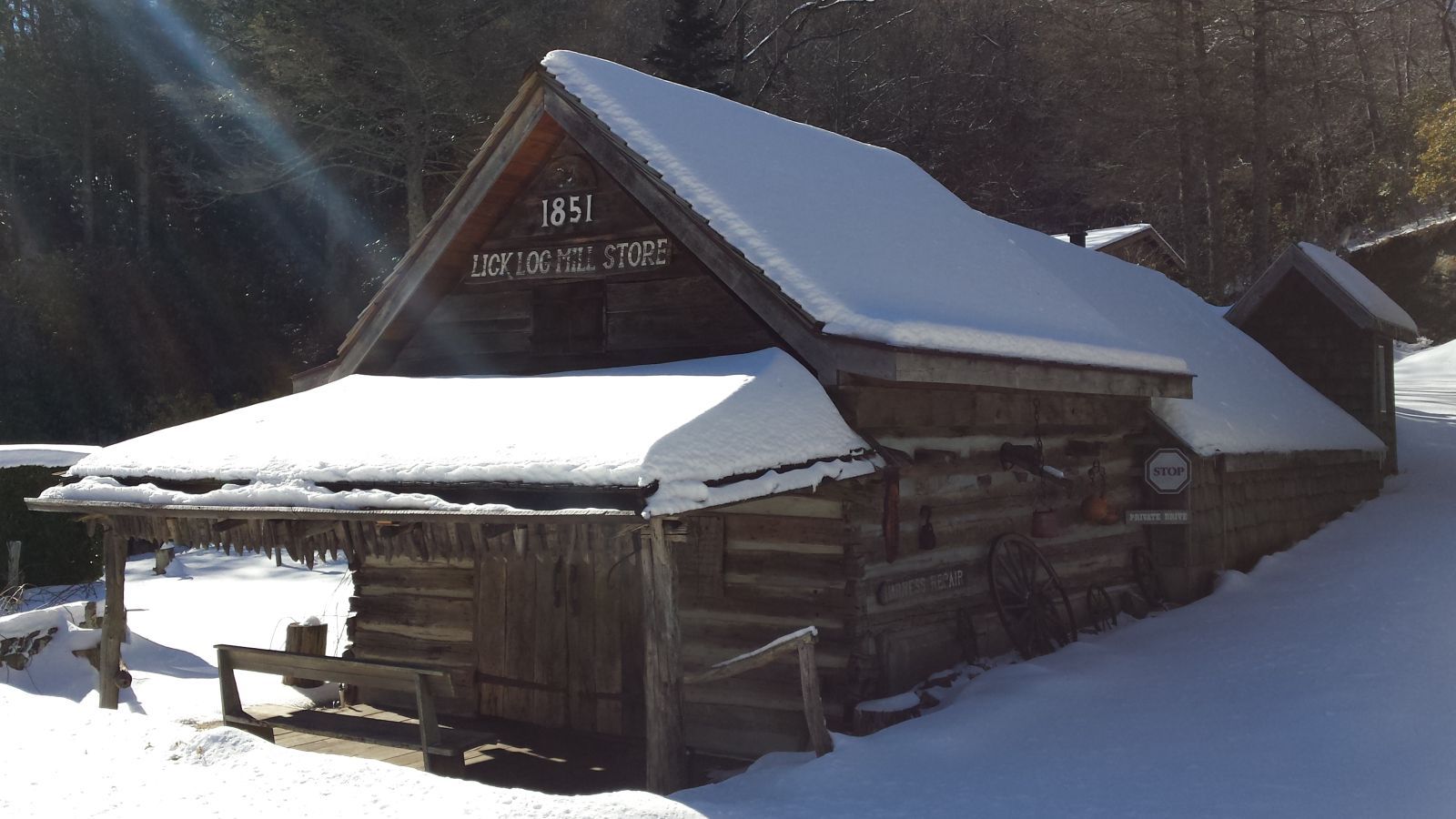 best of Log store Lick mill