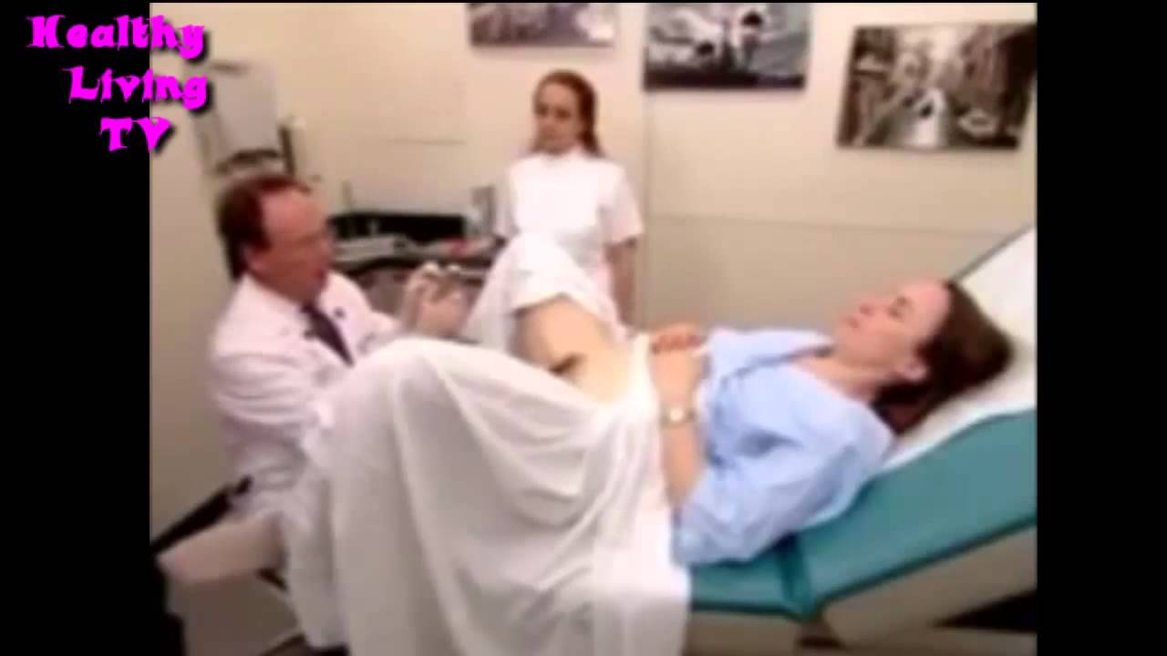Medical exam of vulva