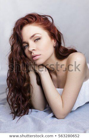 Young redhead nude