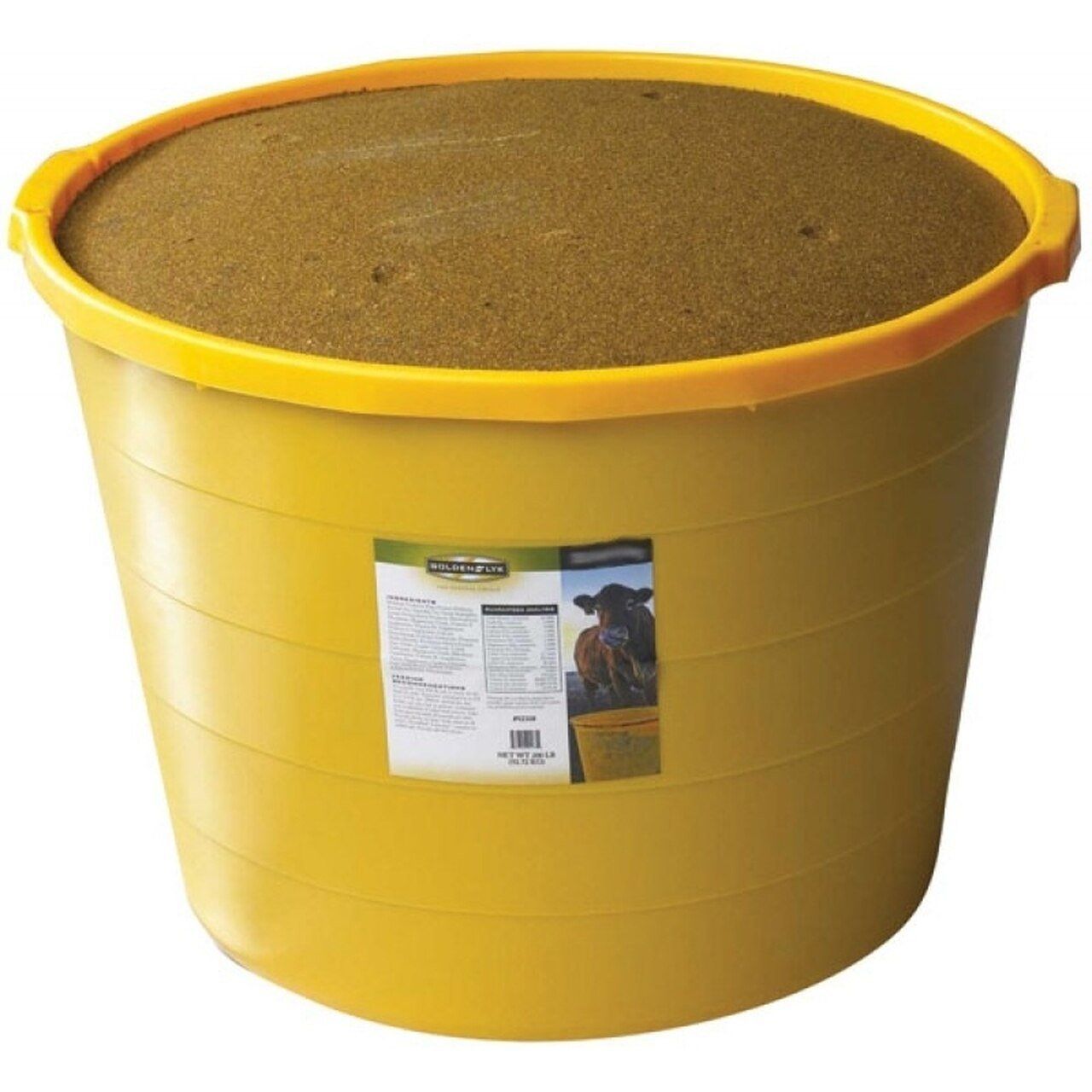 Mustard reccomend Protein lick tubs for cattle